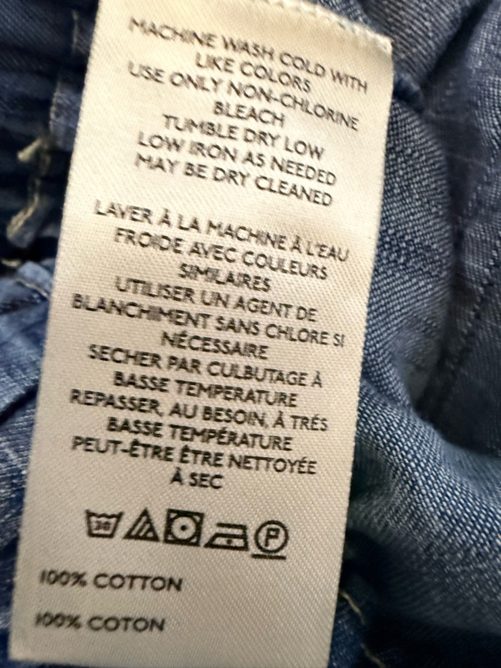 Like New We are free classic wash denim split skirt/Pant Medium Great look on! - Picture 6 of 6